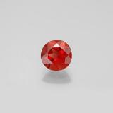 0.6 ct VVS-VS Round Facet Andesine Labradorite 6 mm