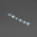 1 ct VVS-VS Oval Facet Aquamarine 5mm x 3mm