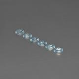1 ct VVS-VS Oval Facet Aquamarine 5mm x 3