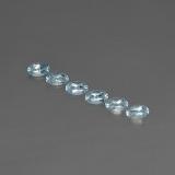 1 ct VVS-VS Oval Facet Aquamarine 5x3