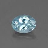 1 ct VS-SI Oval Facet Aquamarine 8mmx6mm