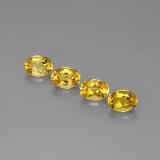 3 carat Yellow Golden Oval Facet Beryl 7x5
