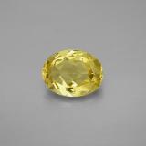 1.5 ct VVS Oval Facet Beryl 9x7mm