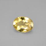 9mmx7mm Oval Facet Beryl 1.5ct