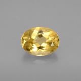 8mm x 6mm Oval Facet Beryl 1ct