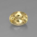 1.5 ct VVS Oval Facet Beryl 9x7mm