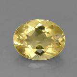 9mm x 7 Oval Facet Beryl 1.5ct
