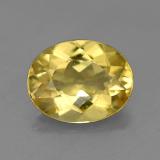 Click for Details 9x7 Oval Facet Beryl 1.5ct