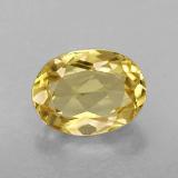 1 ct VVS-VS Oval Facet Beryl 8x6