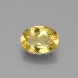 1 ct VS Oval Facet Beryl 8mm x 6