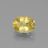 8mm x 6 Oval Facet Beryl 0.9ct