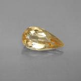 Click for Details 2.5 ct VS Pear Facet Beryl 13x7mm