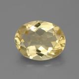 Click for Details 3 carat Yellow Golden Oval Facet Beryl 11.5x9mm
