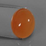 11mm x 9 Oval Cabochon Carnelian 4ct