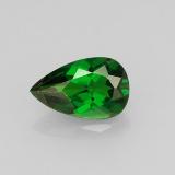 8x5 Chrome Diopside 0.8ct Pear Facet in Green