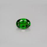 1 ct VS Oval Facet Chrome Diopside 7x5mm