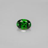 7mmx5mm Chrome Diopside 0.8ct Oval Facet in Green