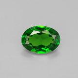 7mm x 5 Oval Facet Chrome Diopside 0.8ct