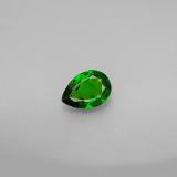 0.6 carat Green Pear Facet Chrome Diopside 7x5