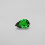 7.5x5 Chrome Diopside 0.7ct Pear Facet in Green