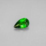7.5mmx4.5mm Chrome Diopside 0.7ct Pear Facet in Green