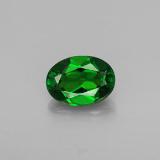 7x5mm Oval Facet Chrome Diopside 0.8ct