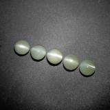 4 mm Round Cabochon Chrysoberyl Cat's Eye 2ct