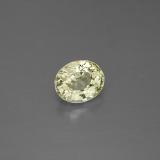 6mmx5mm Oval Facet Chrysoberyl 0.9ct
