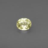 0.5 ct VS Oval Facet Chrysoberyl 5x4.5mm