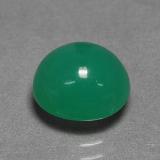 9x8 Chrysoprase 3ct Oval Cabochon in Green
