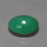 9mm x 7 Chrysoprase 1.5ct Oval Cabochon in Green
