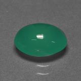 1.5 carat Green Oval Cabochon Chrysoprase 9mmx7mm