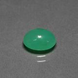 9x7mm Chrysoprase 2ct Oval Cabochon in Green