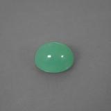 2 ct Transparent/Translucent Oval Cabochon Chrysoprase 8.5x7mm