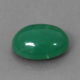 4 carat Green Oval Cabochon Chrysoprase 11.5mmx9mm