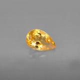 7.5x5 Pear Facet Citrine 0.7ct