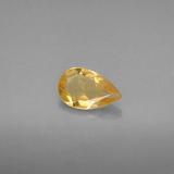 8mm x 5mm Pear Facet Citrine 0.7ct