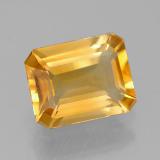 2 ct VVS-VS Octagon Facet Citrine 9mm x 7