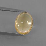 10.5mm x 9mm Oval Cabochon Citrine 2.5ct