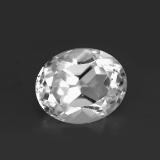12.5mm x 10mm Oval Facet Danburite 5ct