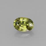 0.7 ct VVS-VS Oval Facet Demantoid Garnet 6mm x 4