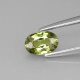 6mm x 4 Oval Facet Demantoid Garnet 0.6ct