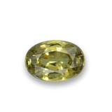 6x4mm Oval Facet Demantoid Garnet 0.6ct