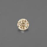 3 mm Diamond 0.1ct Diamond-Cut in Cognac