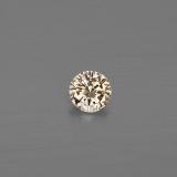 3mm Diamond 0.1ct Diamond-Cut in Cognac