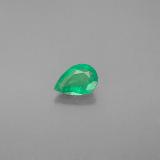 0.4 ct SI Pear Facet Emerald 6x4