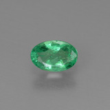6x4 Emerald 0.4ct Oval Facet in Green
