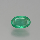 6x4 Emerald 0.4ct Oval Facet in Green