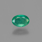 6x4mm Oval Facet Emerald 0.5ct