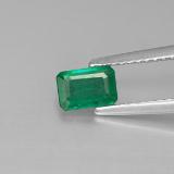 6x4mm Octagon Facet Emerald 0.5ct